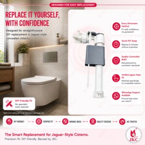 JKC Jaquar Type Ballcock for Concealed Cistern – (JKC-1060) Ballcock for Concealed Cistern
