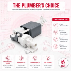 JKC Jaquar Type Ballcock for Concealed Cistern – (JKC-1060) Ballcock for Concealed Cistern