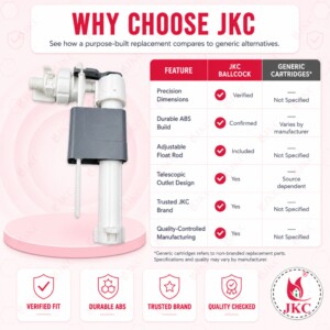 JKC Jaquar Type Ballcock for Concealed Cistern – (JKC-1060) Ballcock for Concealed Cistern