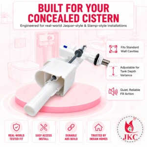 Ballcock for Concealed Cistern