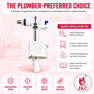 Ballcock for Concealed Cistern