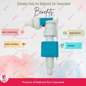 JKC Hindware Type Ballcock For Concealed Flush Tank – (JKC-1066)