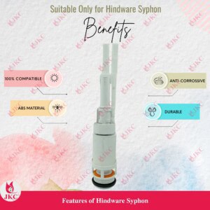 JKC Hindware Type Flush Tank Syphon Set (JKC-1083_S)