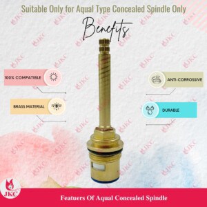 JKC Aquel Type Concealed Spindle – (JKC-1112) JKC Aquel Type Concealed Spindle – (JKC-1112)