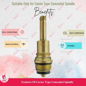 JKC Cavier Type Concealed Cock Spindle – (JKC-2022)