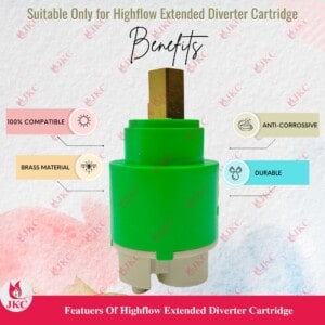 JKC Highflow Extended Diverter Cartridge 46mm (JKC-449)