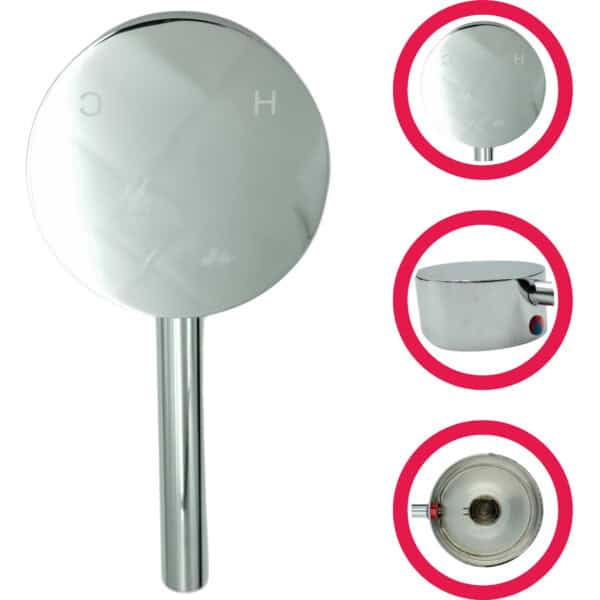 What is the price of flush valve repair kit? JKC Jaquar Type 079 Highflow Diverter Handle - (JKC-429H)