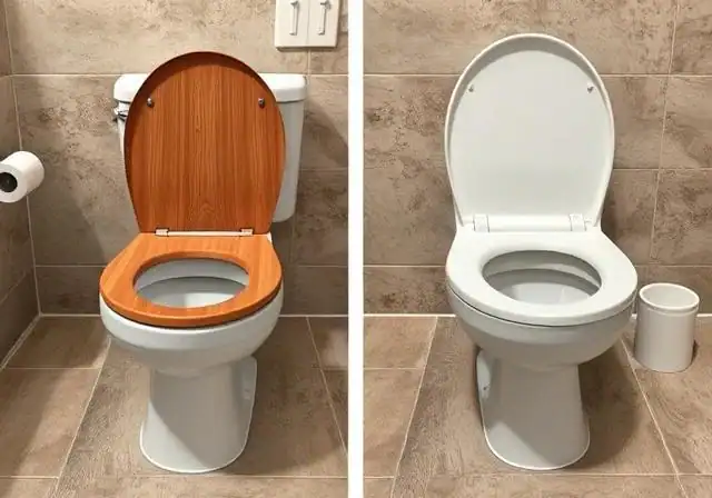 Wood vs. Plastic Toilet Seat Cover