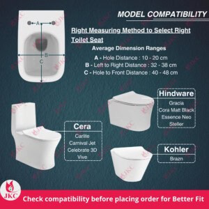 Soft close Toilet Seat cover