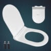 JKC Soft Close Toilet Seat Cover for Wallhung and One Piece WC (JKC-740TF) Soft close Toilet Seat cover