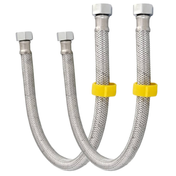 What is the price of flush valve repair kit? JKC Stainless Steel Geyser Connection Pipe for Hot and Cold Water 18 inch (Pack of 2)