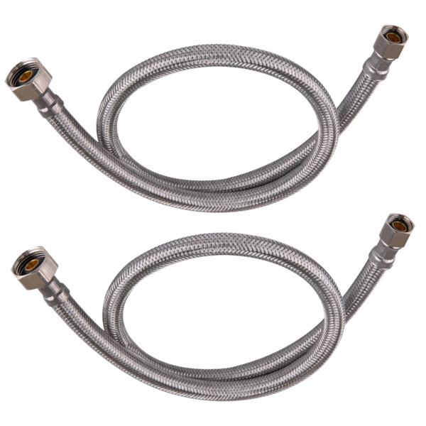 What is the price of flush valve repair kit? JKC Stainless Steel Geyser Connection Pipe for Hot and Cold Water 30inch (Pack of 2)