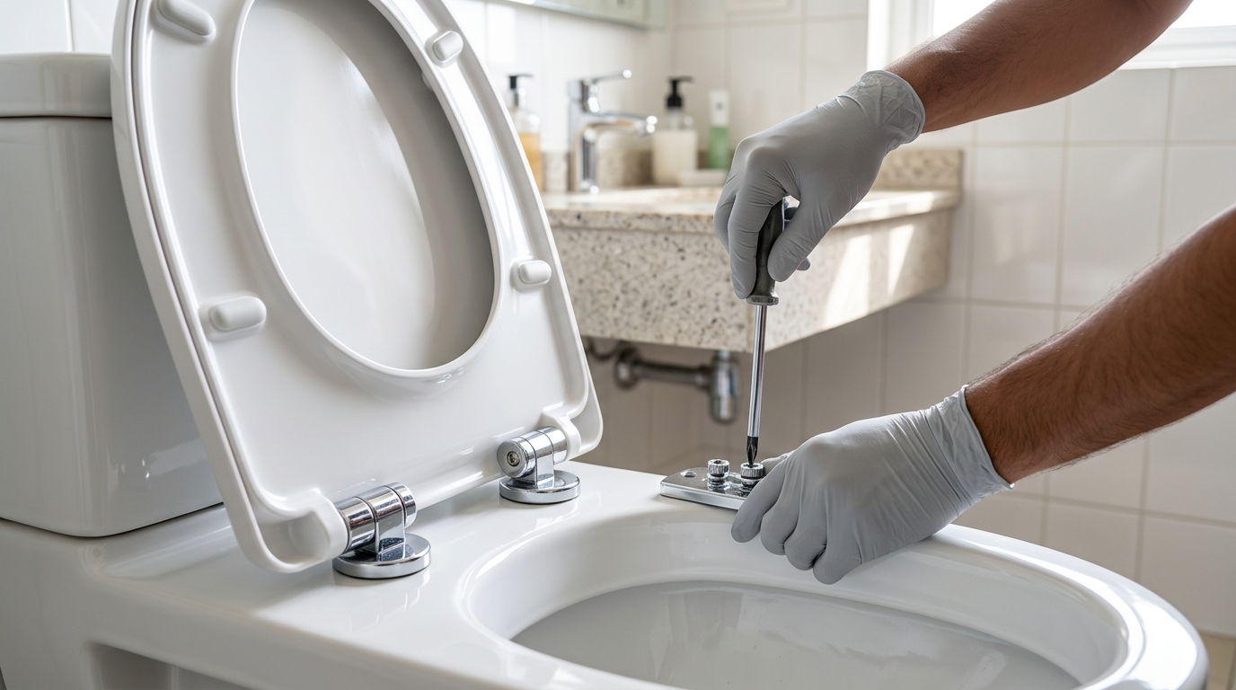 How to Adjust Toilet Seat Hinges 2026 - Complete DIY Guide | JKC Emart