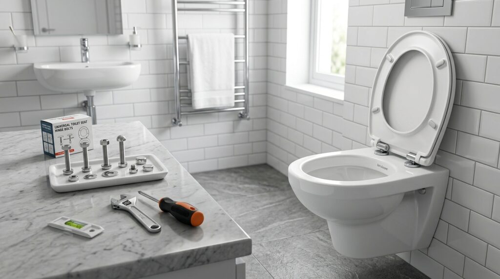 How to Use Toilet Seat Hinge Bolts 2026 | Installation Guide India | JKC Emart