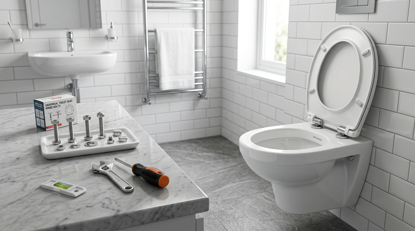 How to Use Toilet Seat Hinge Bolts 2026 | Installation Guide India | JKC Emart