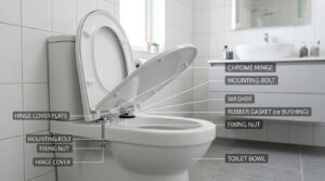 Toilet Seat Fittings Names & Parts Guide 2026 - Complete List | JKC Emart