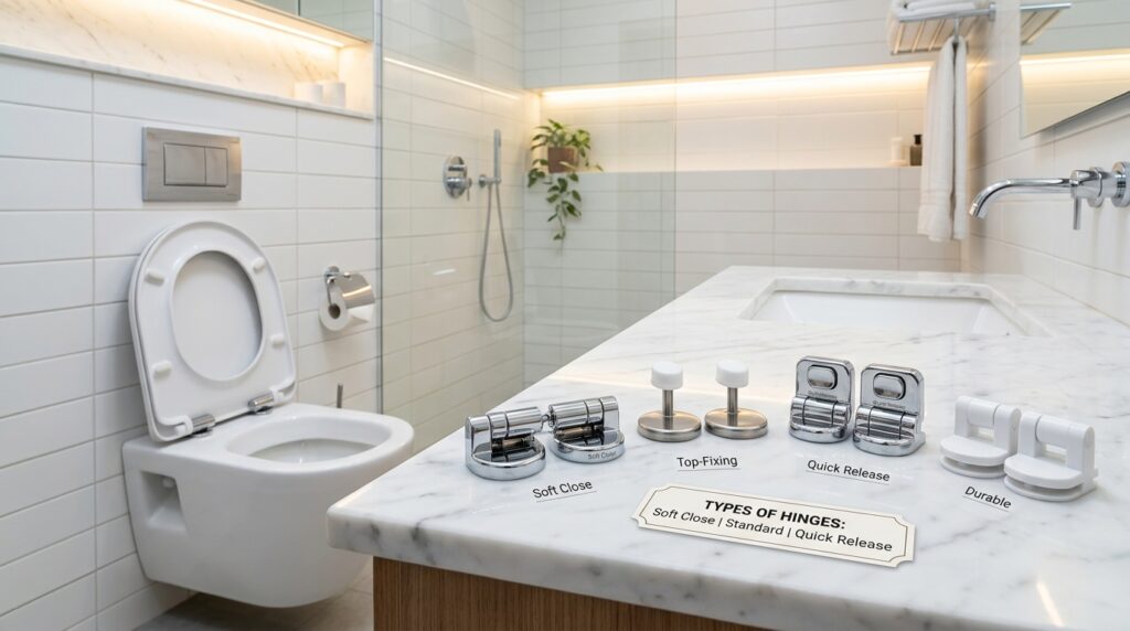 Types of Toilet Seat Hinges 2026: Complete Guide for Indian Bathrooms | JKC Emart