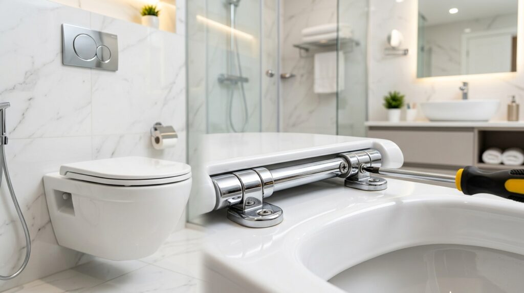 How to Fix Loose Toilet Seat Hinges 2026 - Complete Repair Guide | JKC Emart