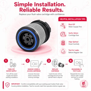 Magnetic Flush Cartridge