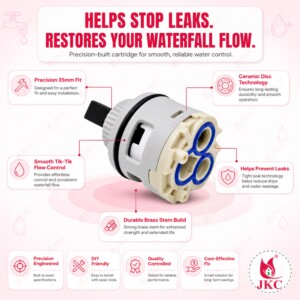 JKC Waterfall Kitchen Sink Cartridge 35mm (JKC-498_IMP_Square)