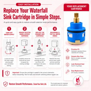 JKC Waterfall Kitchen Sink Cartridge 35mm (JKC-499_IMP_Round ) JKC Waterfall Kitchen Sink Cartridge 35mm (JKC-499_IMP_Round )