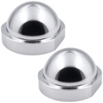 JKC Brass CP Cap Female Thread 15mm (1/2 Inch) Pack of 2 (JKC-1176)
