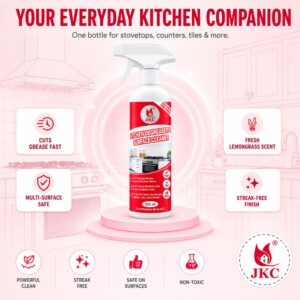 JKC Kitchen Cleaner Spray Multipurpose Degreaser 500ml (JKC-9072) Kitchen Cleaner Spray
