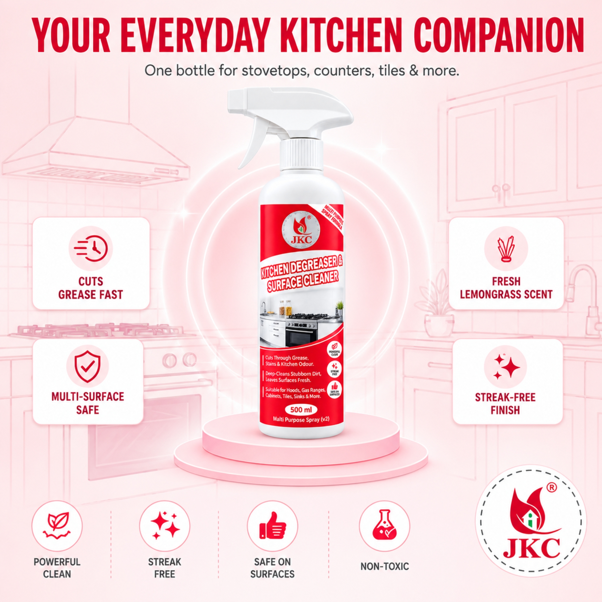 9072 – Kitchen Cleaner (11) Kitchen Cleaner Spray