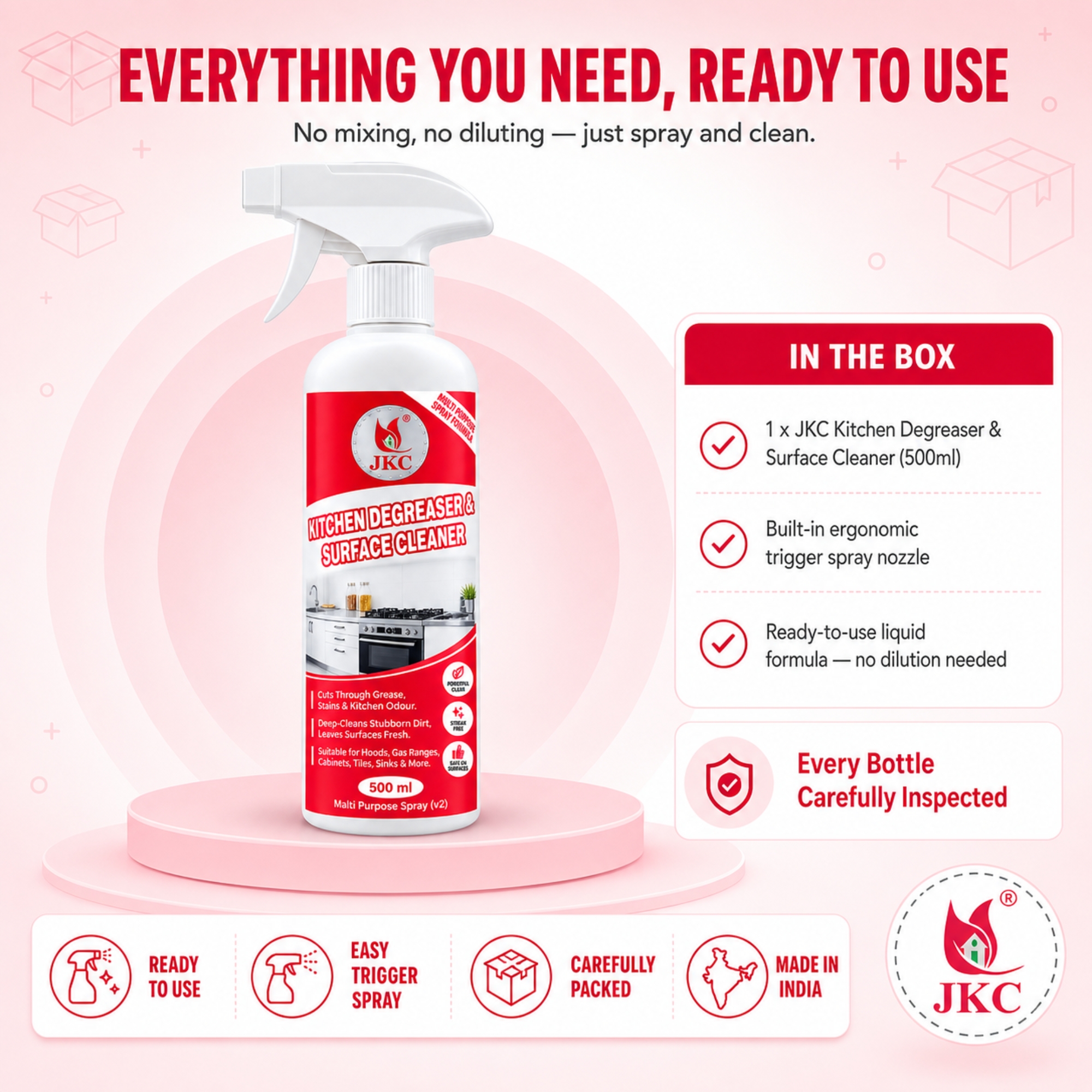 9072 – Kitchen Cleaner (5) Kitchen Cleaner Spray