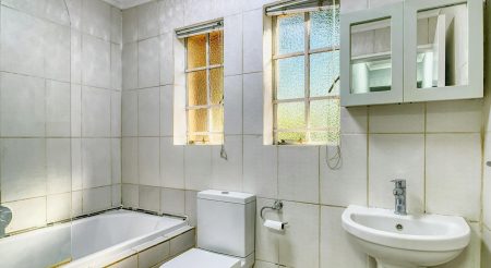 interior of bathroom